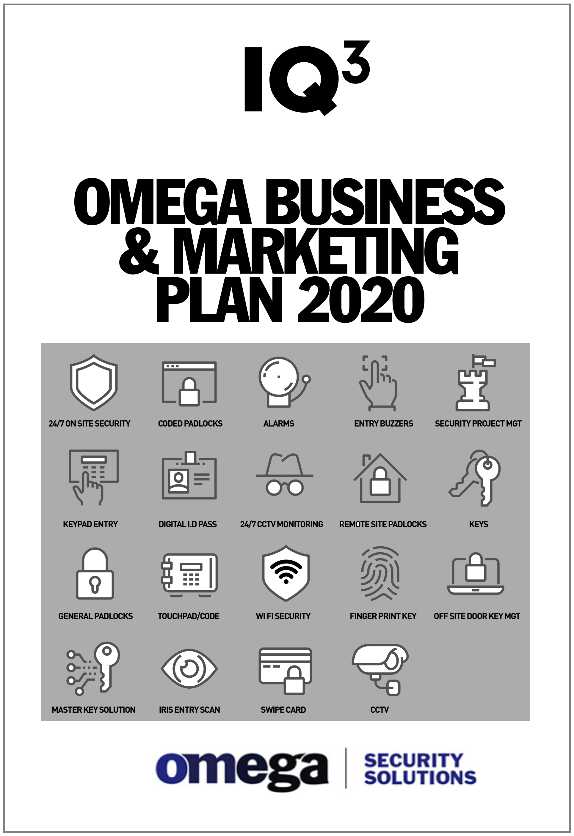 Omega Business Plan